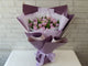 Regal Purple Tulip Hand Bouquet - BQ930