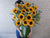 Sunflower & Chamomile Tall Vase - VS130