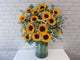 Sunflower & Chamomile Tall Vase - VS130