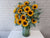 Sunflower & Chamomile Tall Vase - VS130