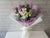 Pink Rose & Eustomas Hand Bouquet - BQ928