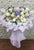 Purple Passion Condolences Flower Stand - SY257