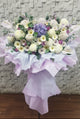 Purple Passion Condolences Flower Stand - SY257