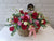 Mixture of Rose & Eustomas Flower Basket - BK166