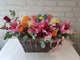 Fragrant Lily Fruit & Flower Basket - FR240