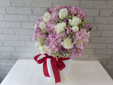 Pink Hydrangeas Flower Box - BK835