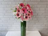 Carnation & Gerbera Tall Vase - VS131