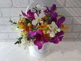 Colorful Orchids Flower Box -  BT002