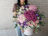 Regal Rose & Pink Hydrangeas - BK578