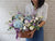 Hydrangeas & Matthiolas Flower Basket - BT004