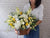 Delightful Yellow Floral Basket - BK317