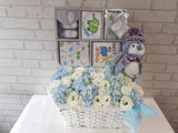 New Life Flower Gift Basket - NB186