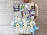 New Life Flower Gift Basket - NB186