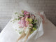 Graceful Rose & Eustomas Hand Bouquet - BQ960