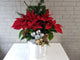 Bright Poinsettia Christmas Present - XM159