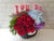 Romance I Love U Teddy Bear Flower Basket - TD463