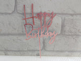 Stylish Birthday Topper - AS104