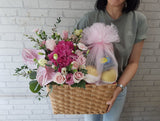 Fruits & Flower Basket - FR257