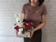 Blooming Rose & Bunny Gift Box - TD479