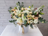 Soothing Pastel Rose Flower Box - BT038