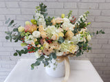 Soothing Pastel Rose Flower Box - BT038