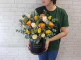 Rose & Wax Flower Box - BK129
