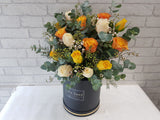 Rose & Wax Flower Box - BK129