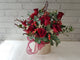 Red Rose & Berries Flower Box - BT017