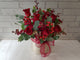 Red Rose & Berries Flower Box - BT017