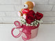 Romance Teddy Bear & Rose Gift Box - TD480