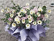 Purple Tribute Condolences Stand - SY287