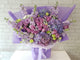 Violet Hydrangeas & Roses Mix -BK309