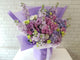 Violet Hydrangeas & Roses Mix -BK309