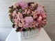 Grand Rose & Sweet William Flower Basket - BK863