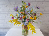 Masterpiece Ranunculus & Scabiosa Vase - VS165