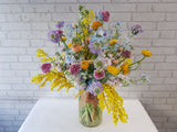 Masterpiece Ranunculus & Scabiosa Vase - VS165