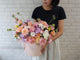 Garden Rose & Eustomas Flower Box - BT040