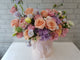 Garden Rose & Eustomas Flower Box - BT040