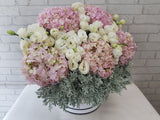Exquisite Hydrangea & Eustoma Flower Box - BK624