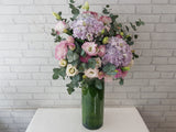 Hydrangeas & Eustomas Vase - VS169