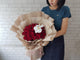 Orchid Spotlight Rose Hand Bouquet - HB022