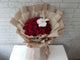 Orchid Spotlight Rose Hand Bouquet - HB022