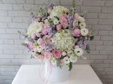 <b> (PRE-ORDER) </b>Elegant Peony & Hydrangeas Flower Box -  BT042