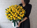 Golden Roses Flower Box - BT050