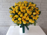 Golden Roses Flower Box - BT050