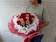 Cappuccino Red Rose Hand Bouquet - BQ986