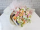 Graceful Rose & Eustomas Hand Bouquet - BQ990