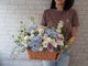 Bloom Petal Flower Basket - BT056