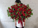 Unwavering Roses Flower Box - BT055