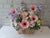 Delightful Gerbera & Eustomas Flower Basket - BK297